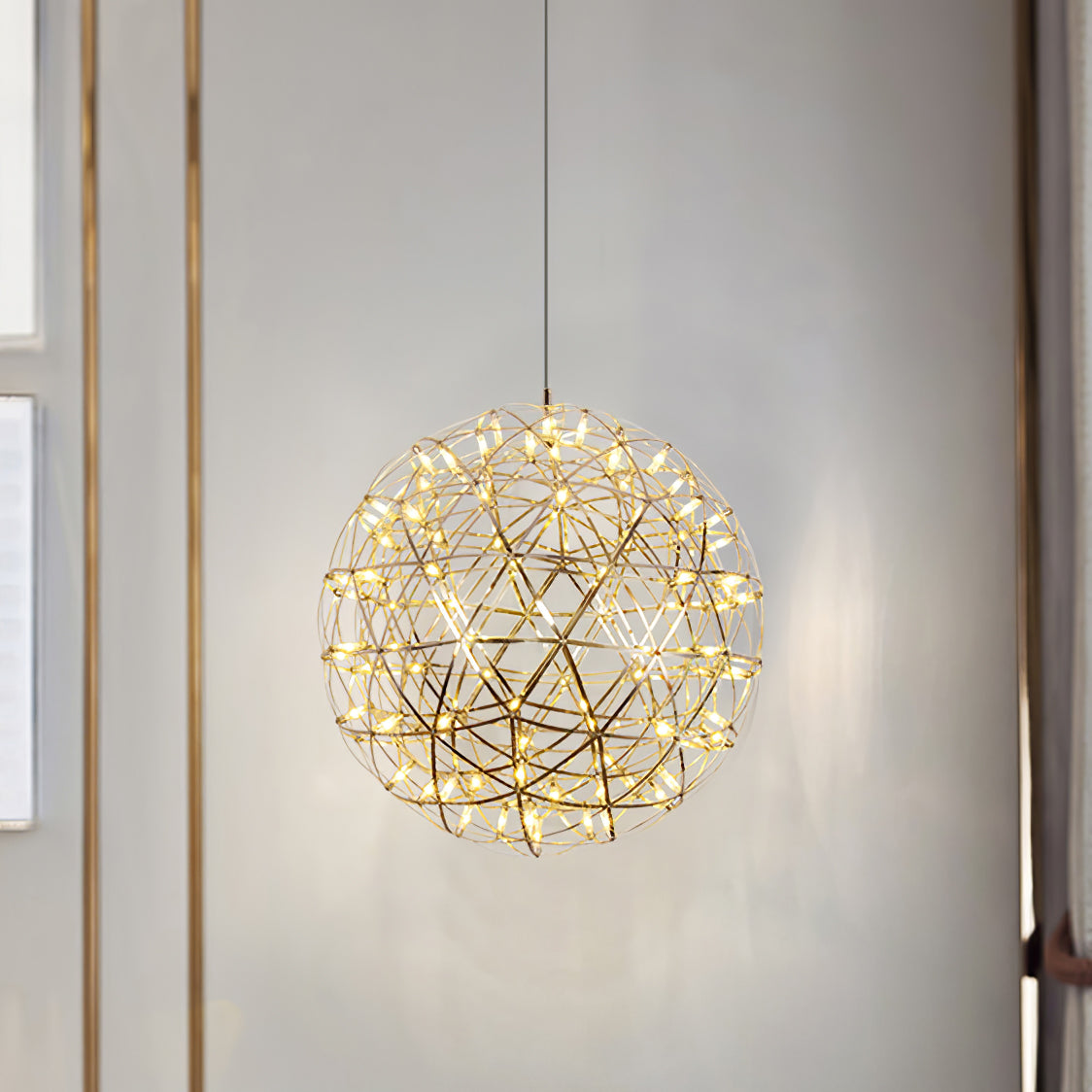 Lustra Pendant Lamp Spark Ball for Living Room - Letslighting