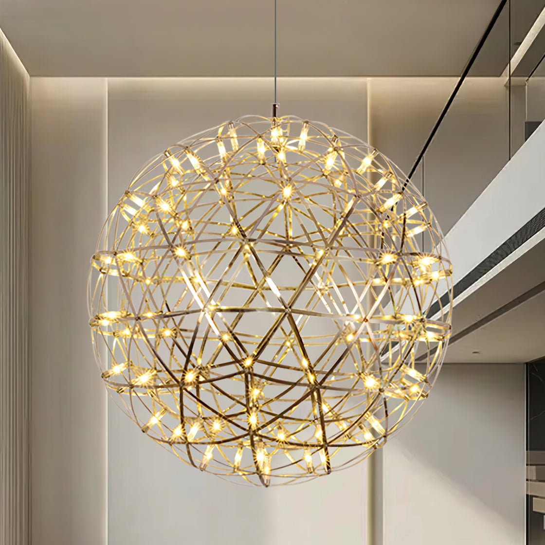 Ivthayra Postmodern Luxury Ball Gold Pendant Light - Letslighting