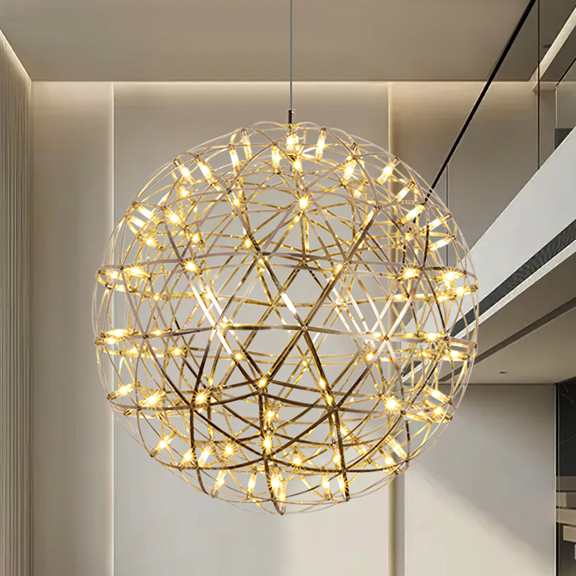 Lustra Pendant Lamp Spark Ball for Living Room - Letslighting