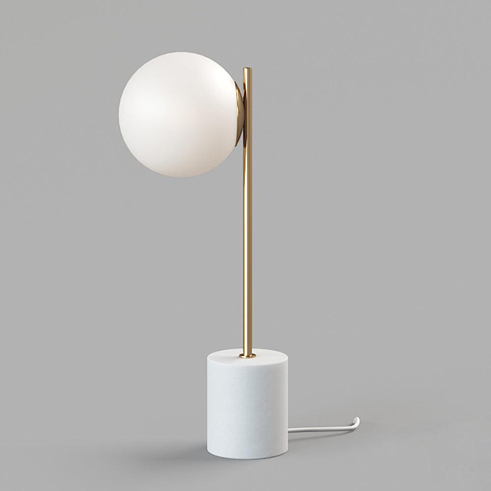Tivra Marble Minimalist Table Lamp - Letslighting