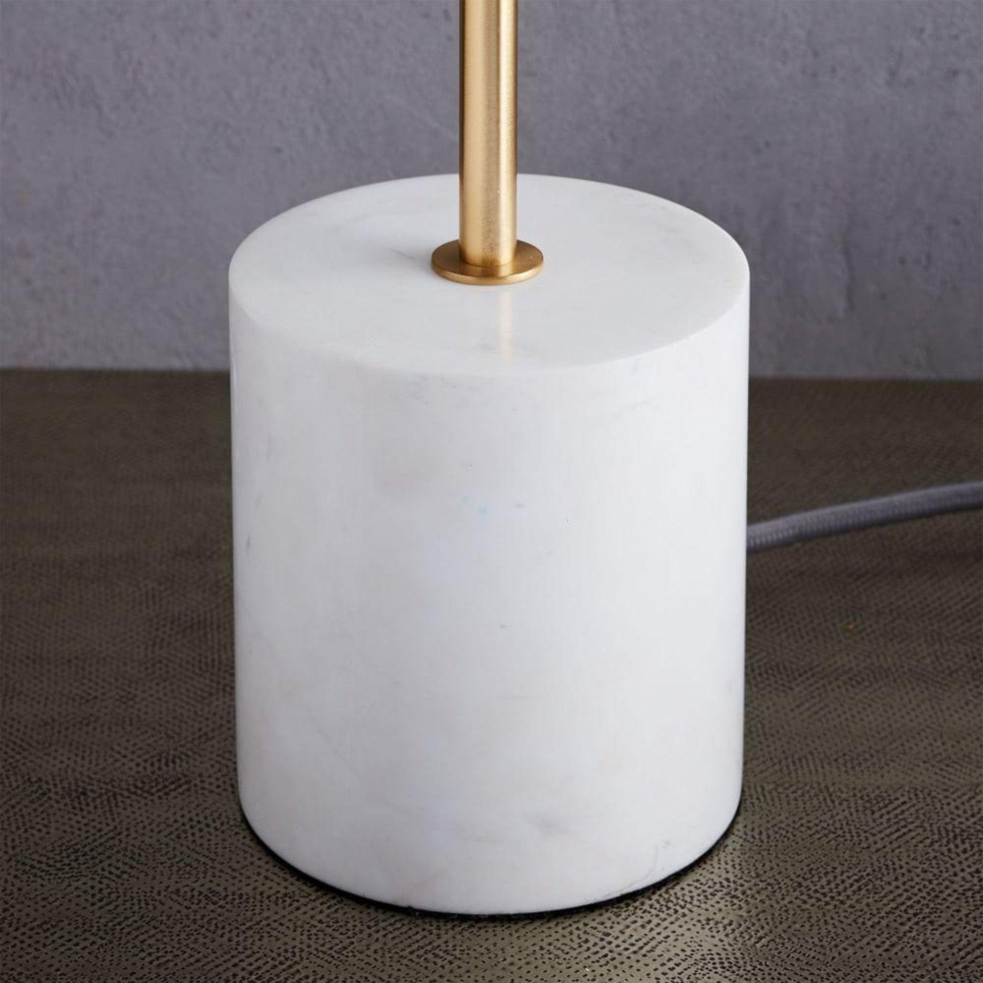 Tivra Marble Minimalist Table Lamp - Letslighting