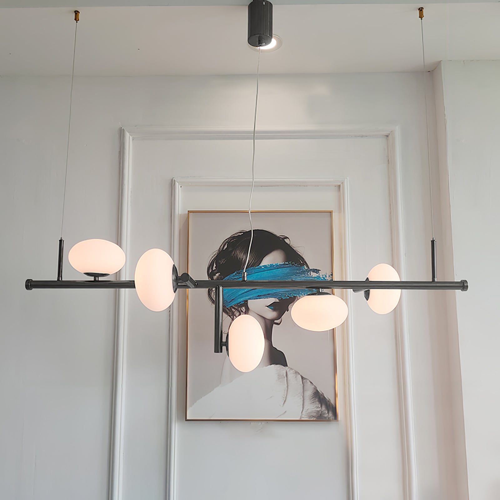 Balance Modern Glass Chandelier - Letslighting