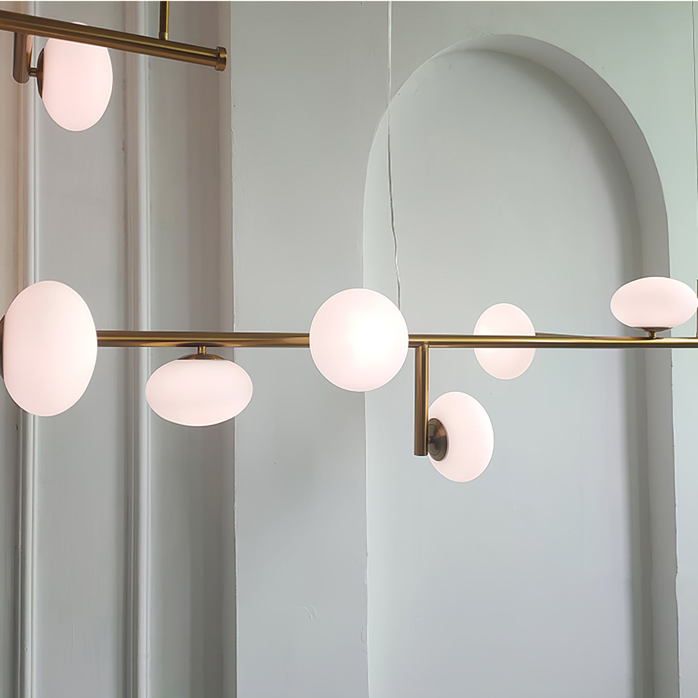 Balance Modern Glass Chandelier - Letslighting