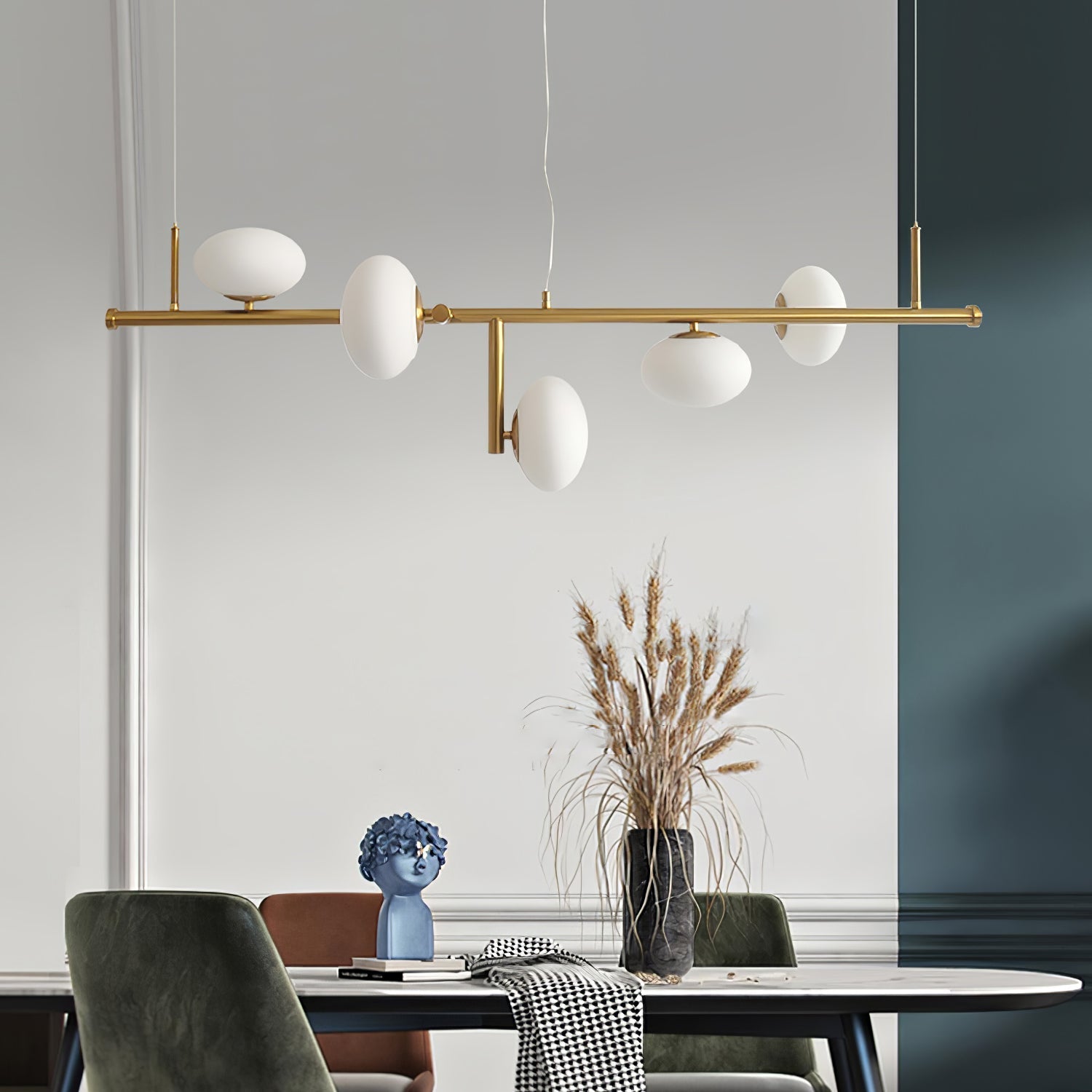 Balance Modern Glass Chandelier - Letslighting