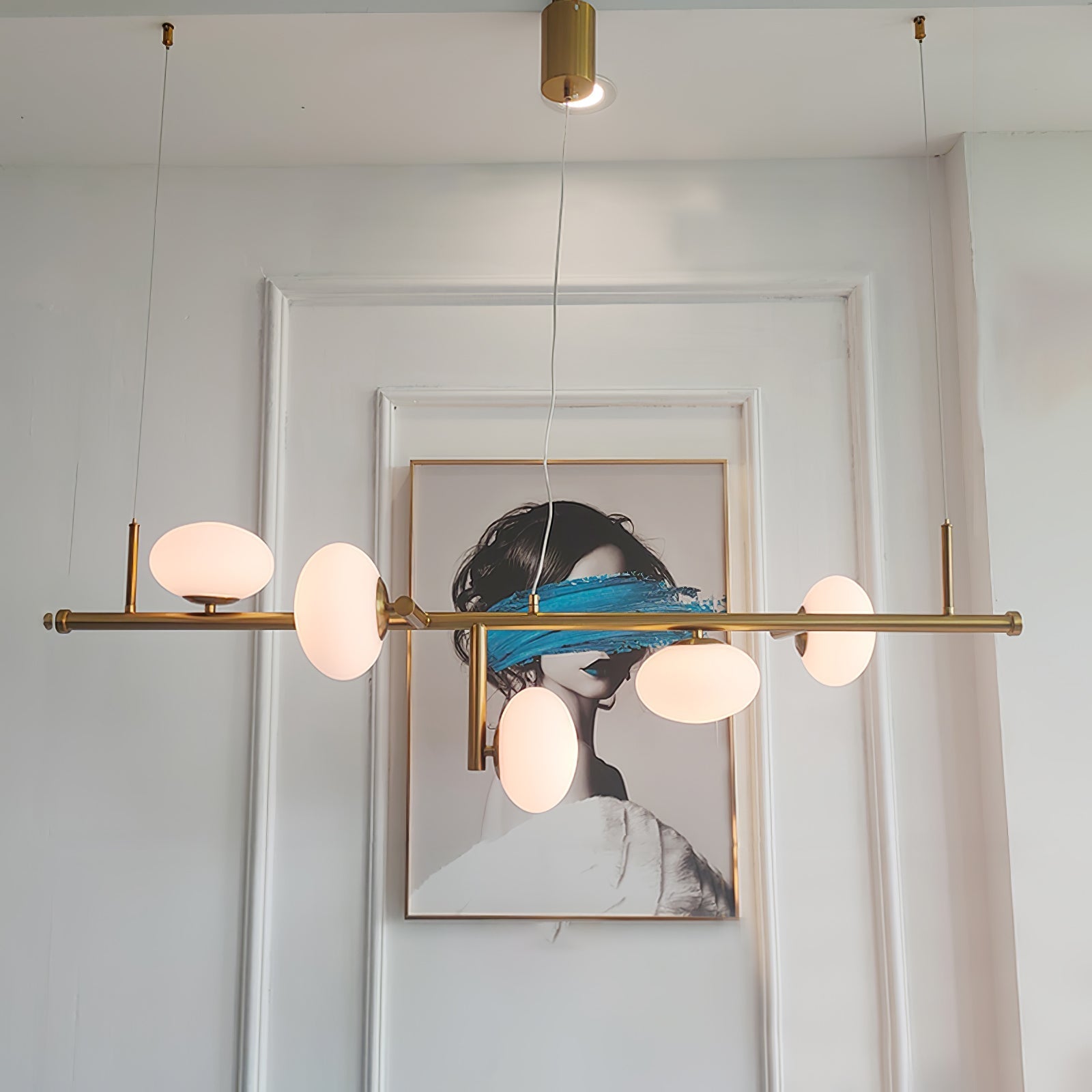 Balance Modern Glass Chandelier - Letslighting
