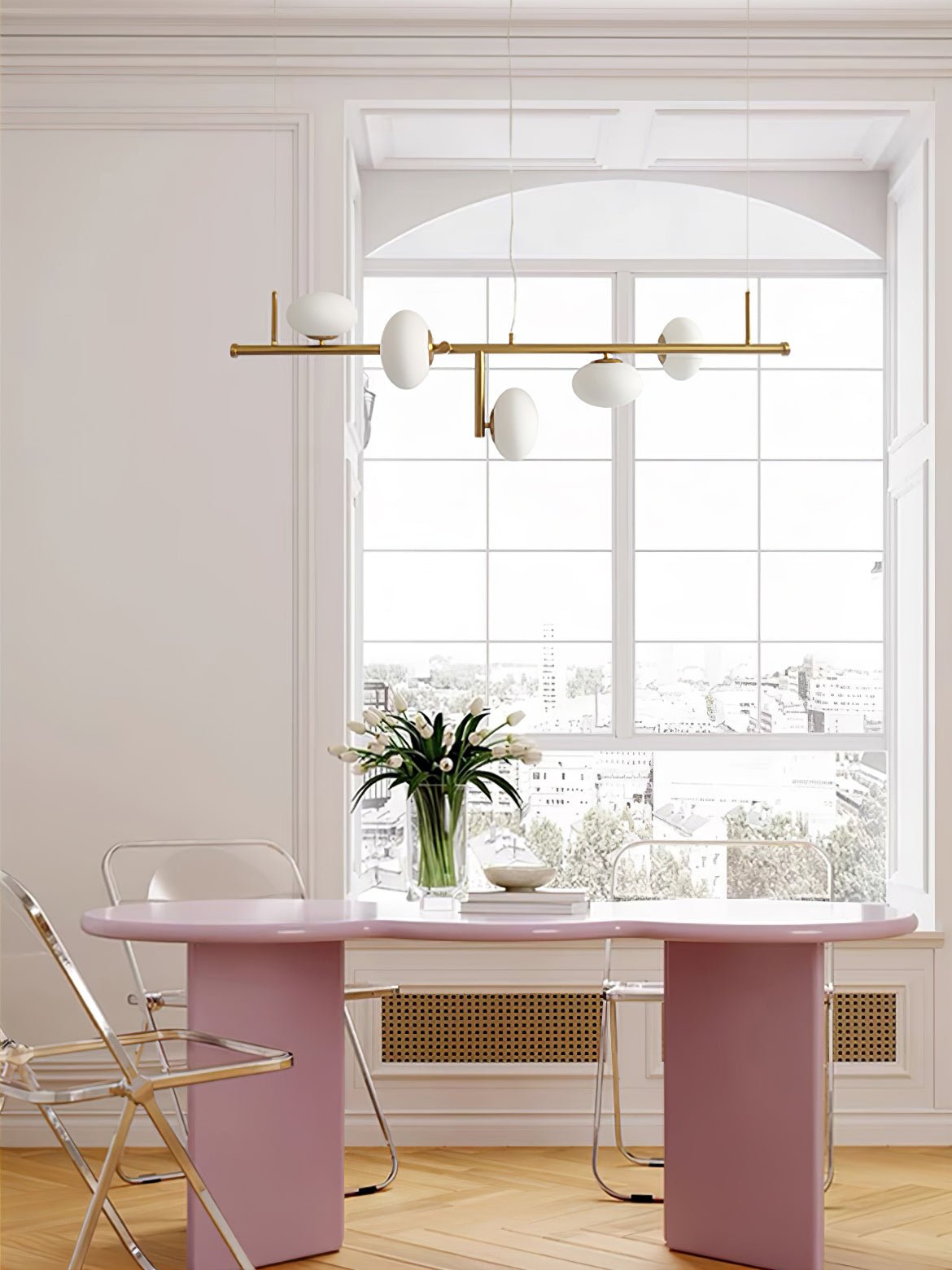 Balance Modern Glass Chandelier - Letslighting