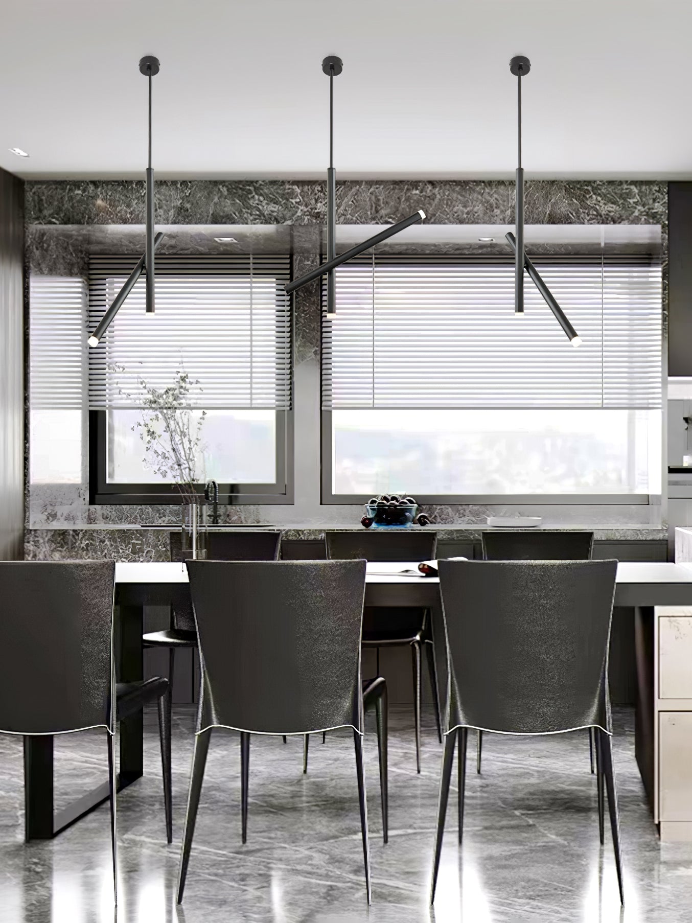 Imogen Minimalist Linear Pendant Light - Letslighting