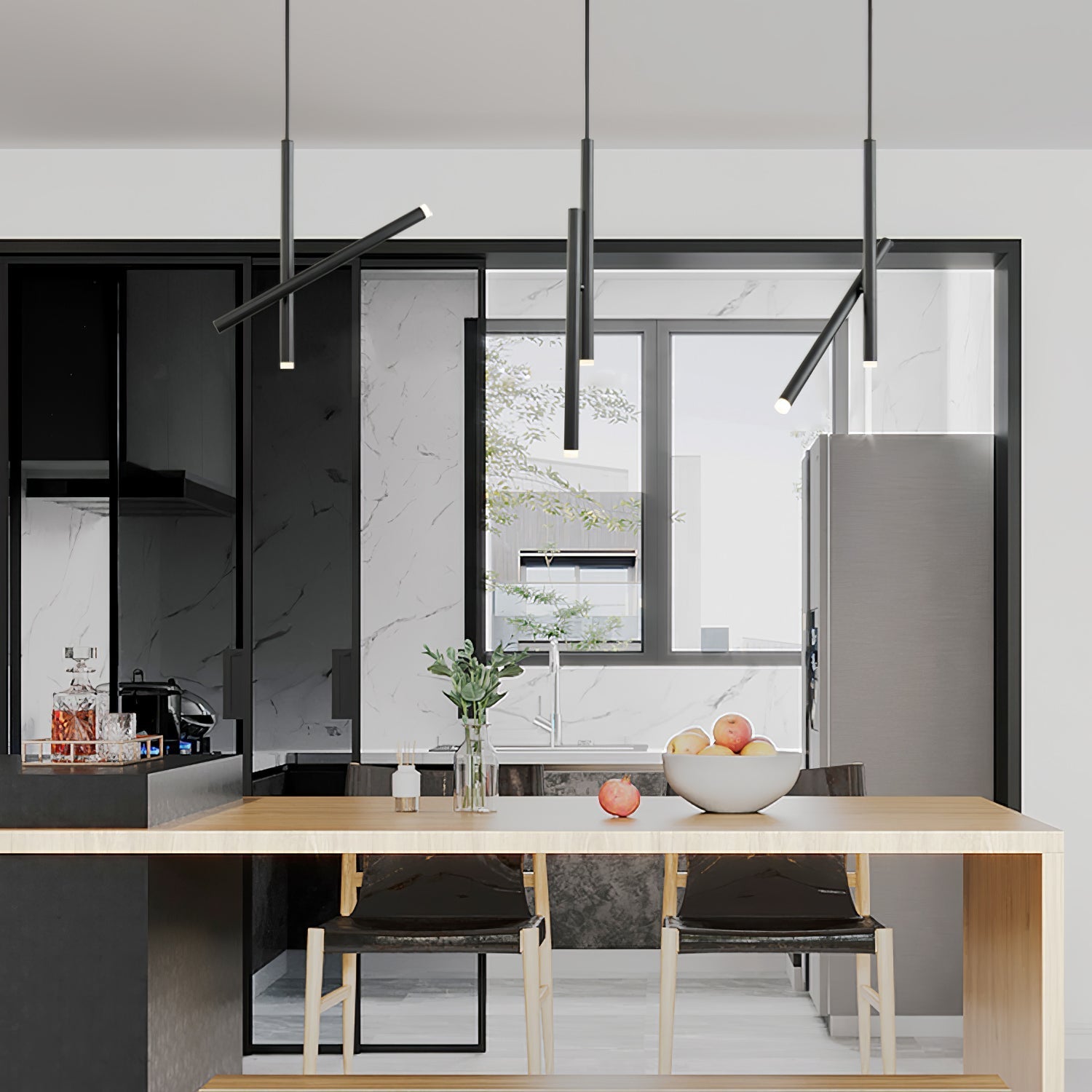 Imogen Minimalist Linear Pendant Light - Letslighting