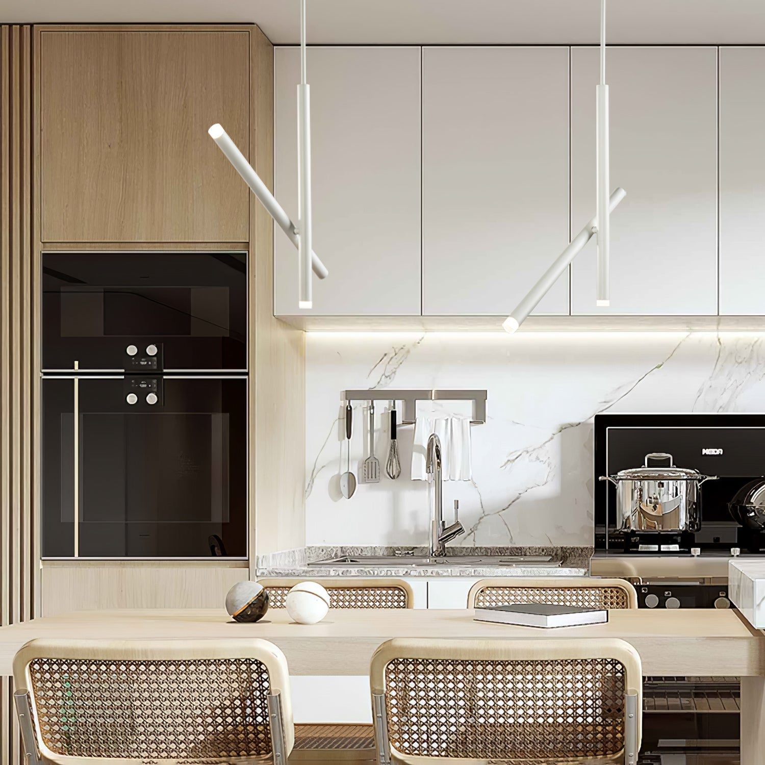 Imogen Minimalist Linear Pendant Light - Letslighting