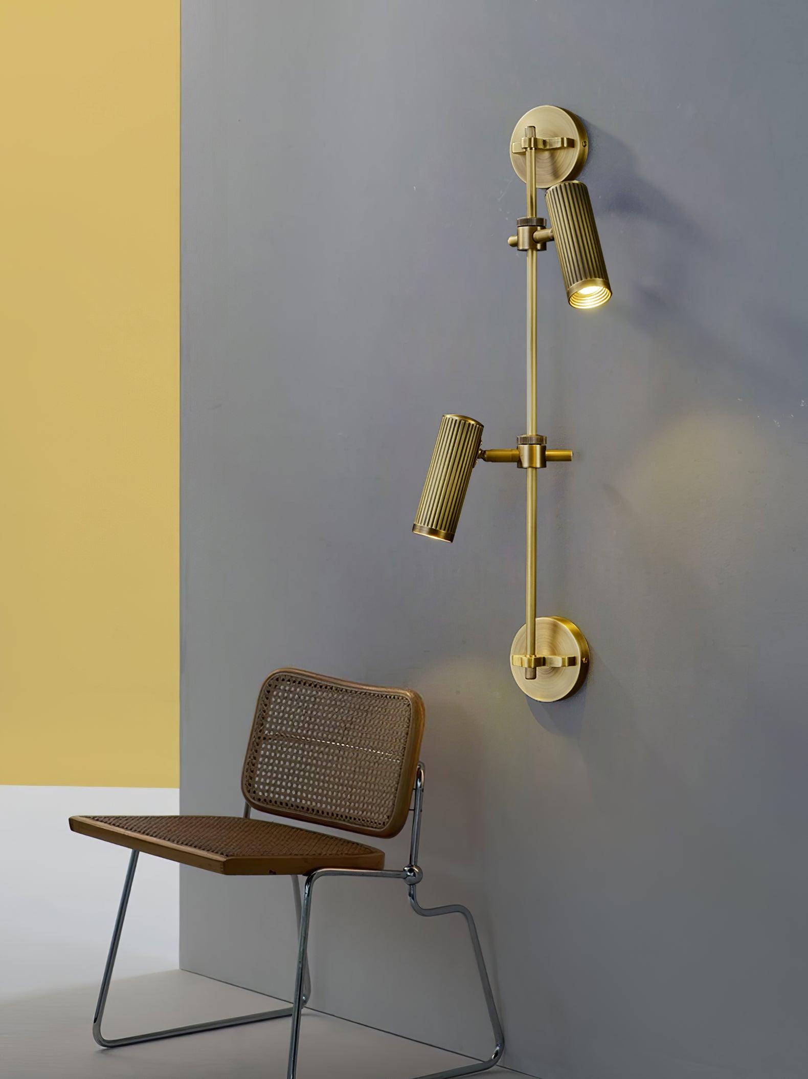 Glintice Brass Industrial Wall Lamp - Letslighting