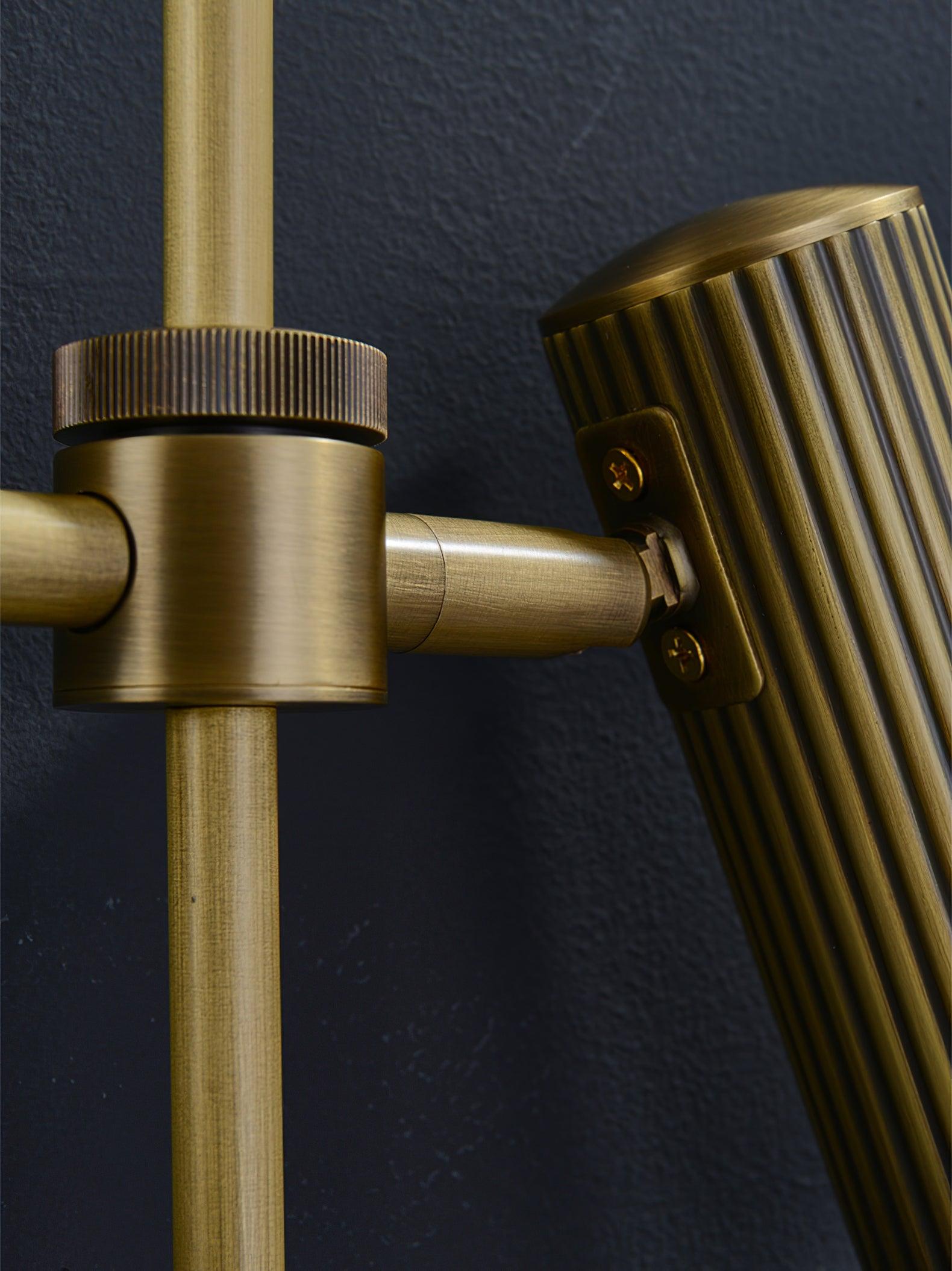 Glintice Brass Industrial Wall Lamp - Letslighting