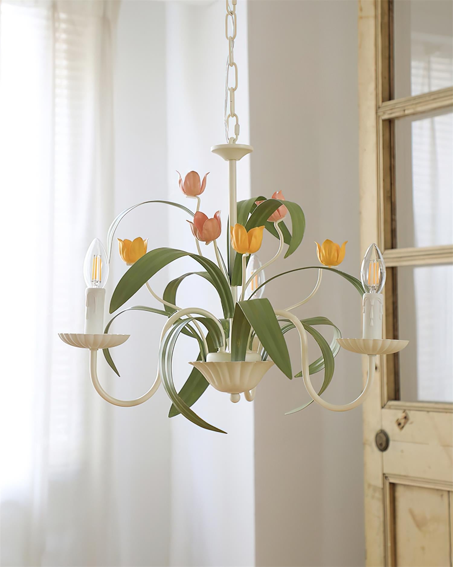 Springeau Chandelier Botanical Floral Whimsy - Letslighting