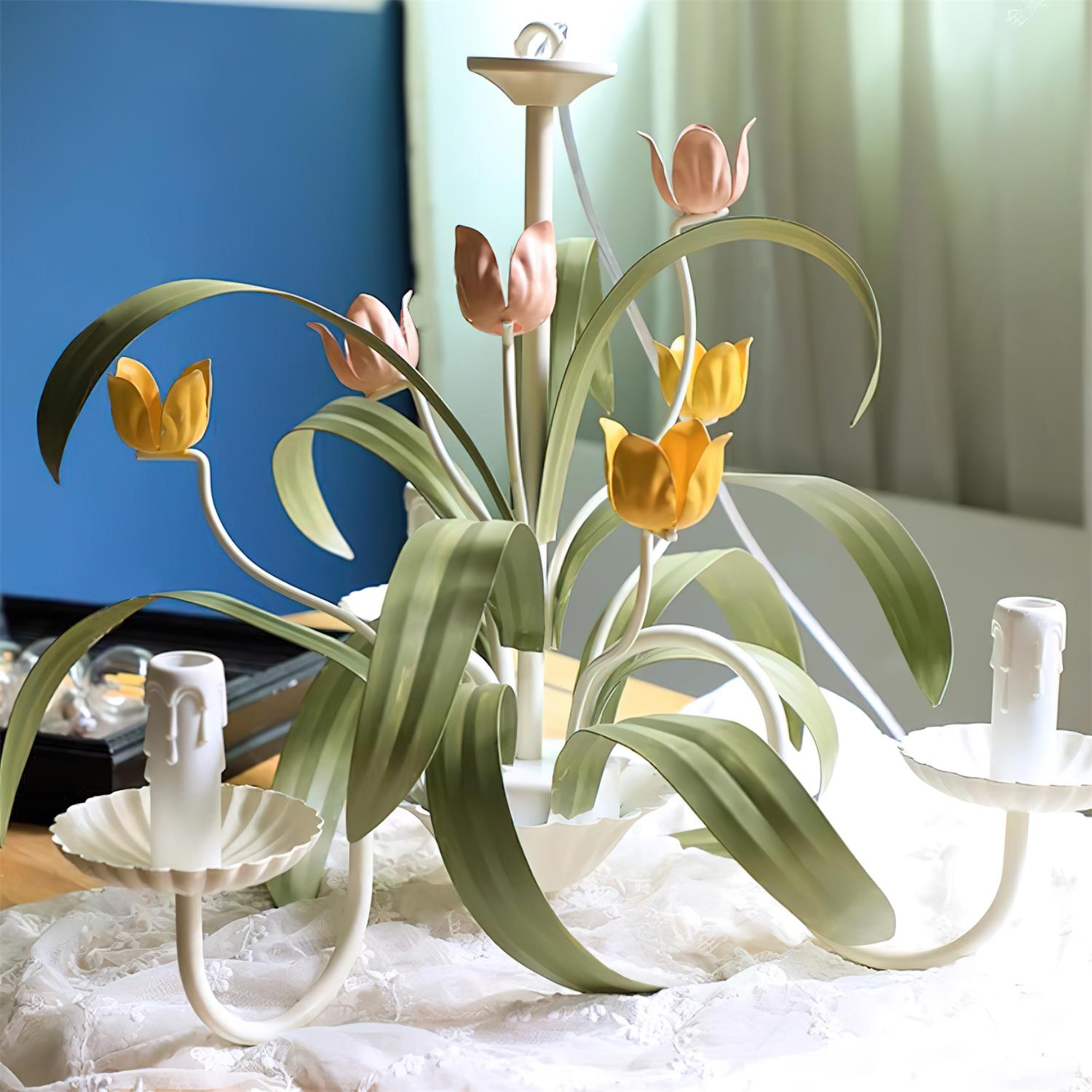 Springeau Chandelier Botanical Floral Whimsy - Letslighting