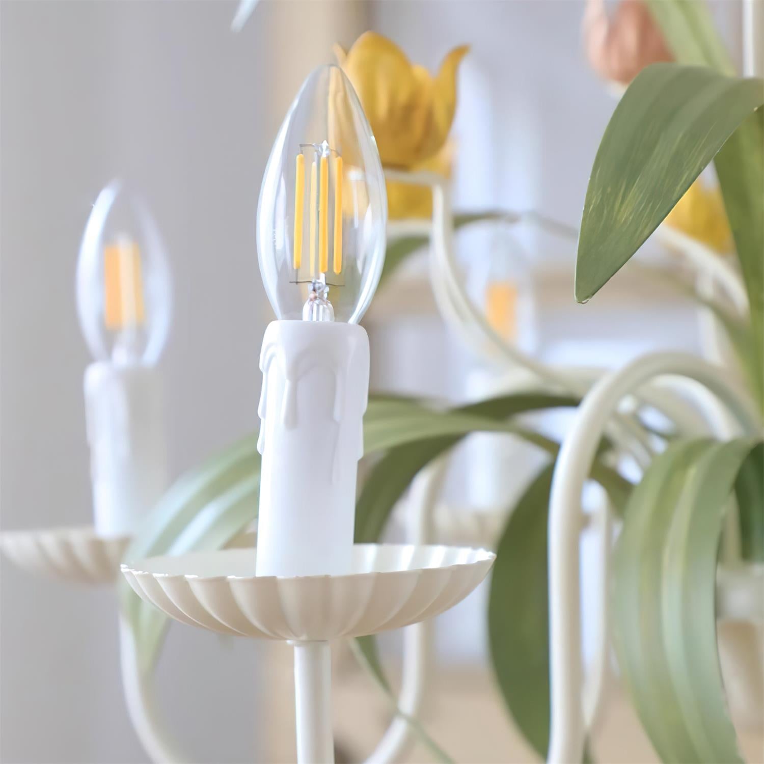 Springeau Chandelier Botanical Floral Whimsy - Letslighting