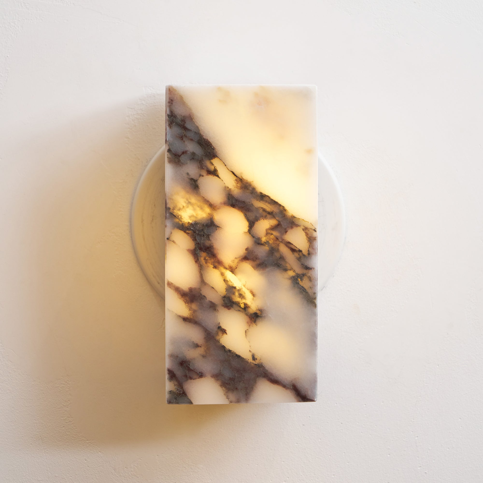Illaee Modern Minimalist Square Marble Wall Lamp - Letslighting