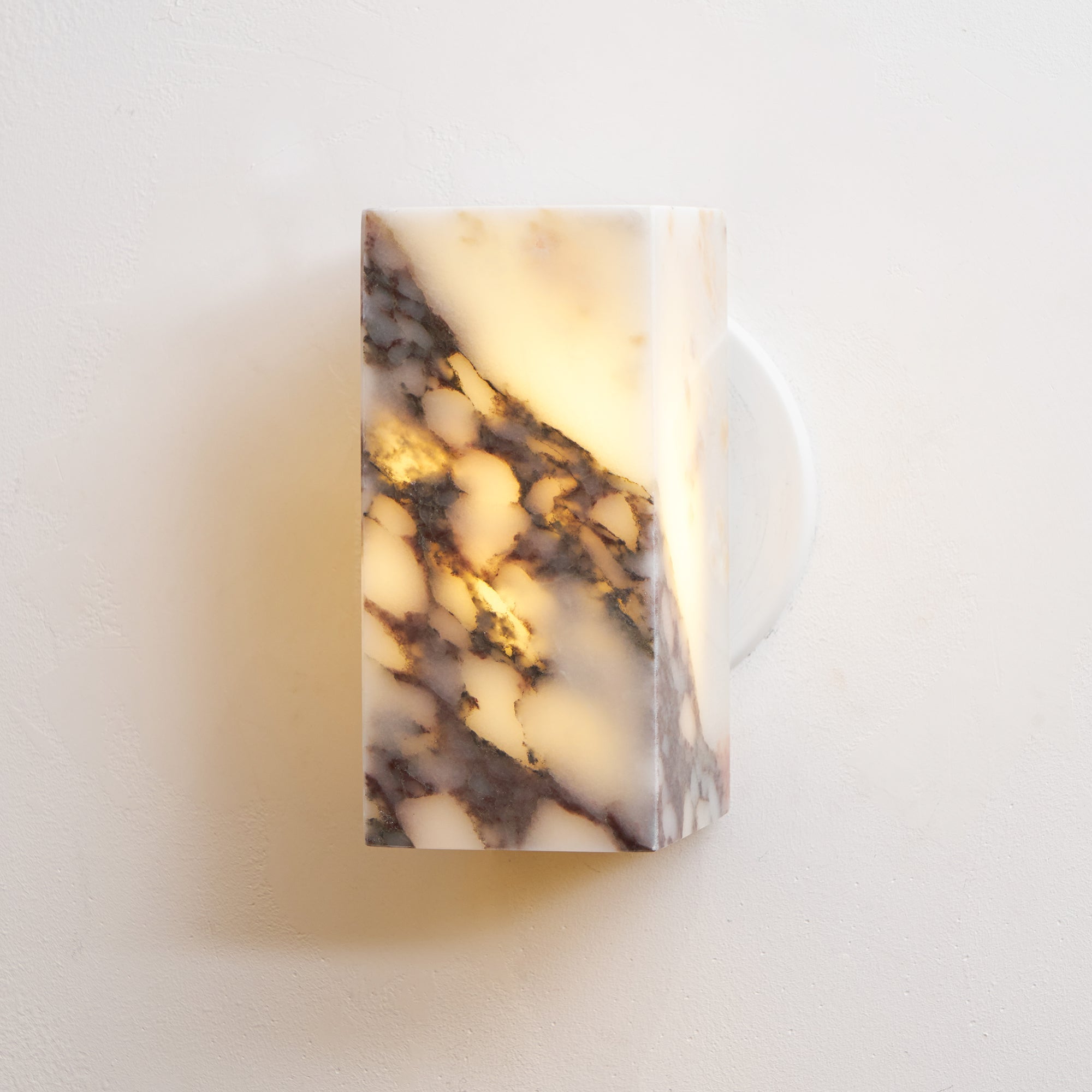 Illaee Modern Minimalist Square Marble Wall Lamp - Letslighting