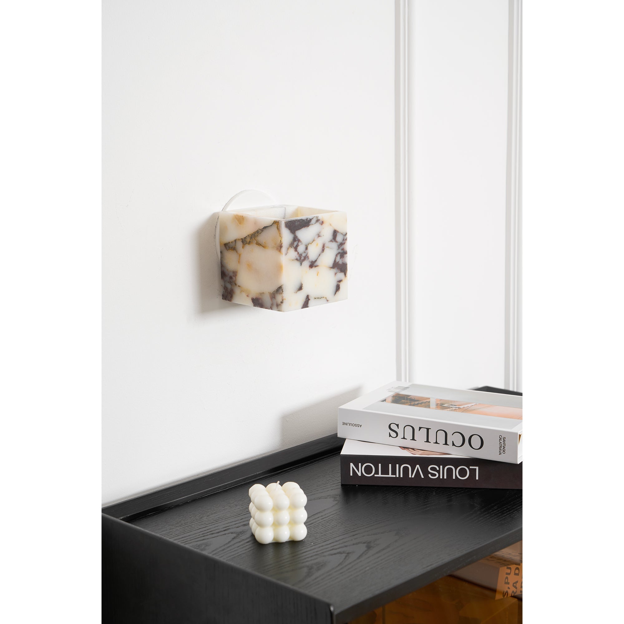 Illaee Modern Minimalist Square Marble Wall Lamp - Letslighting