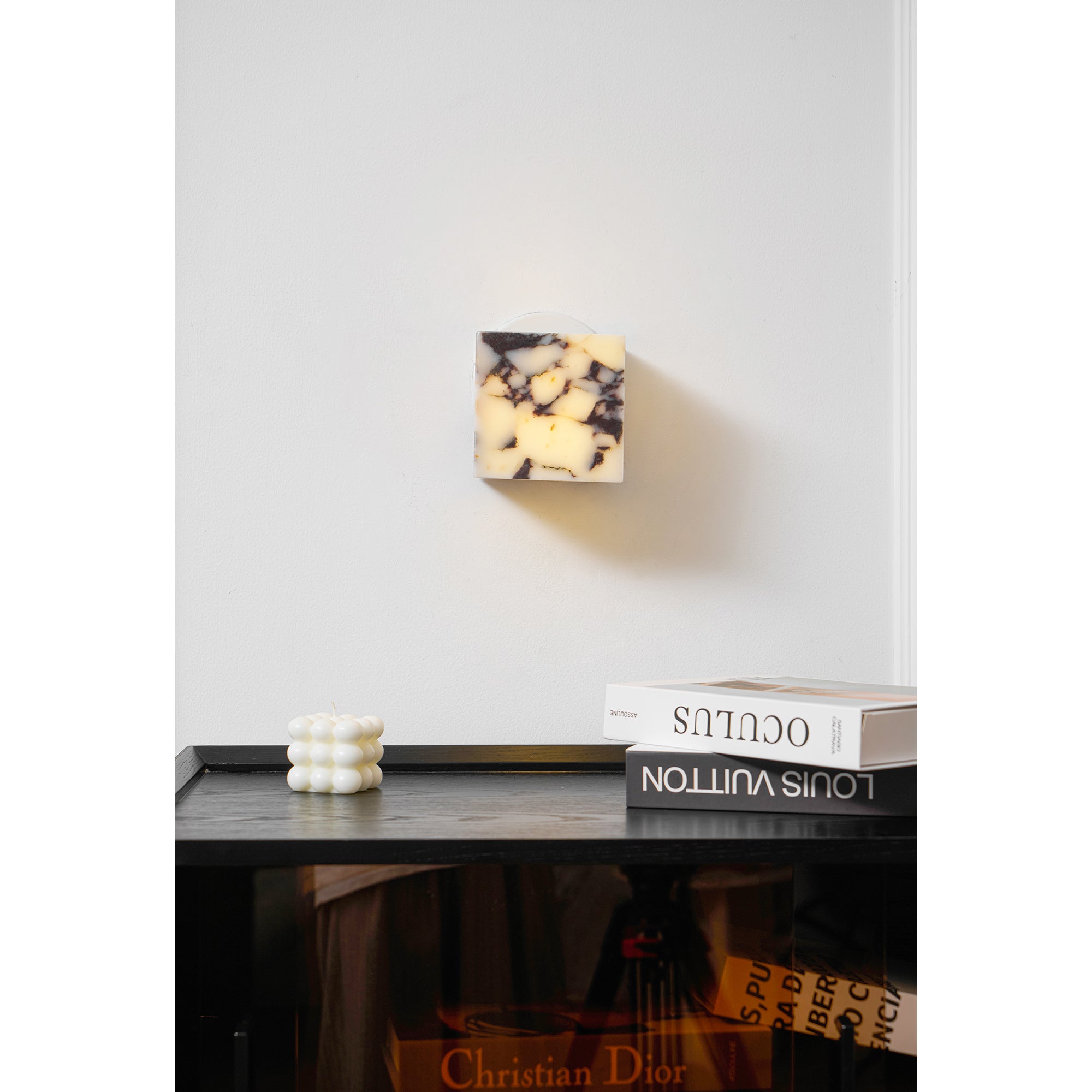 Illaee Modern Minimalist Square Marble Wall Lamp - Letslighting