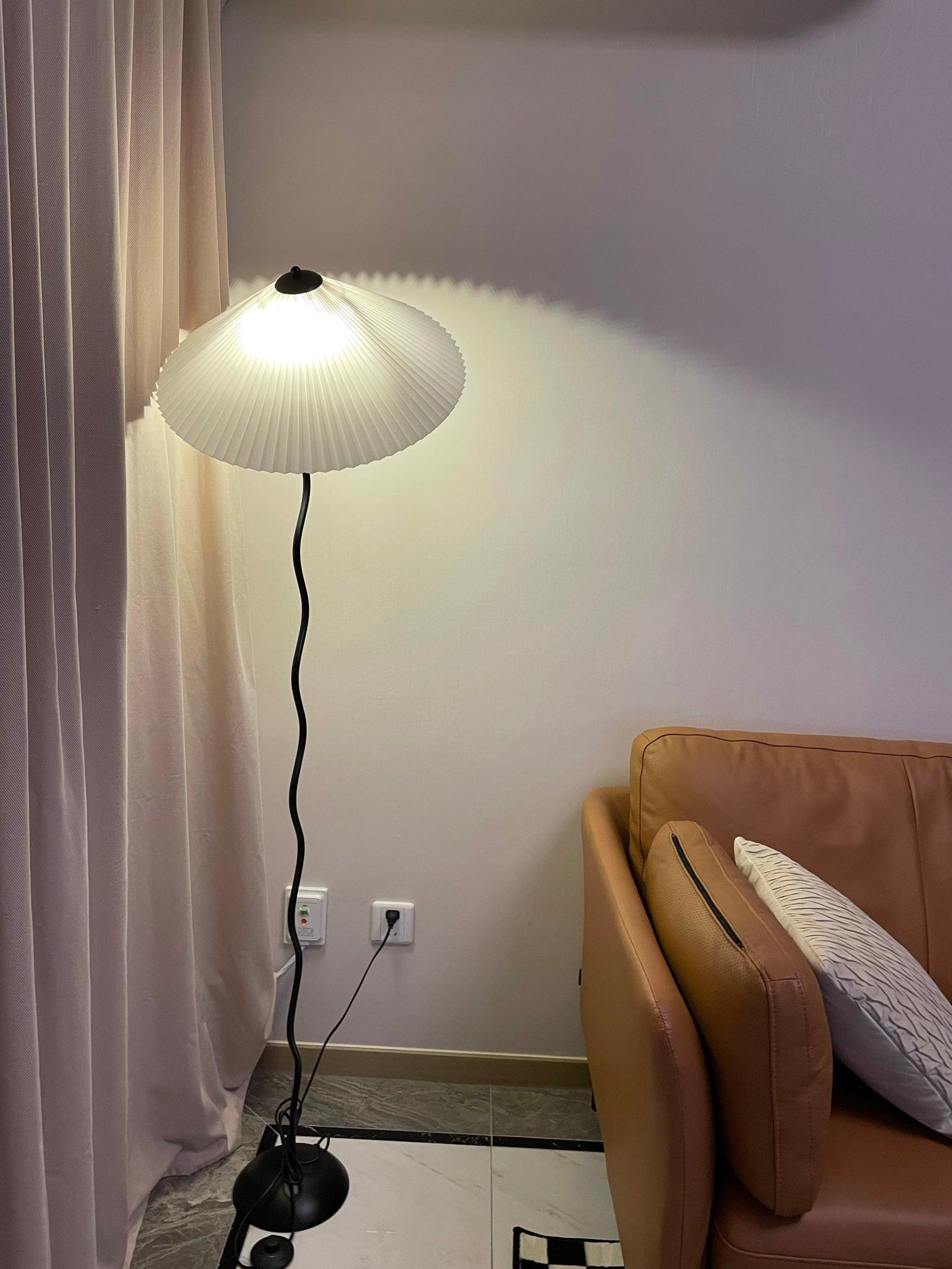 Lioraven Fabric Minimalist Floor Lamp - Letslighting