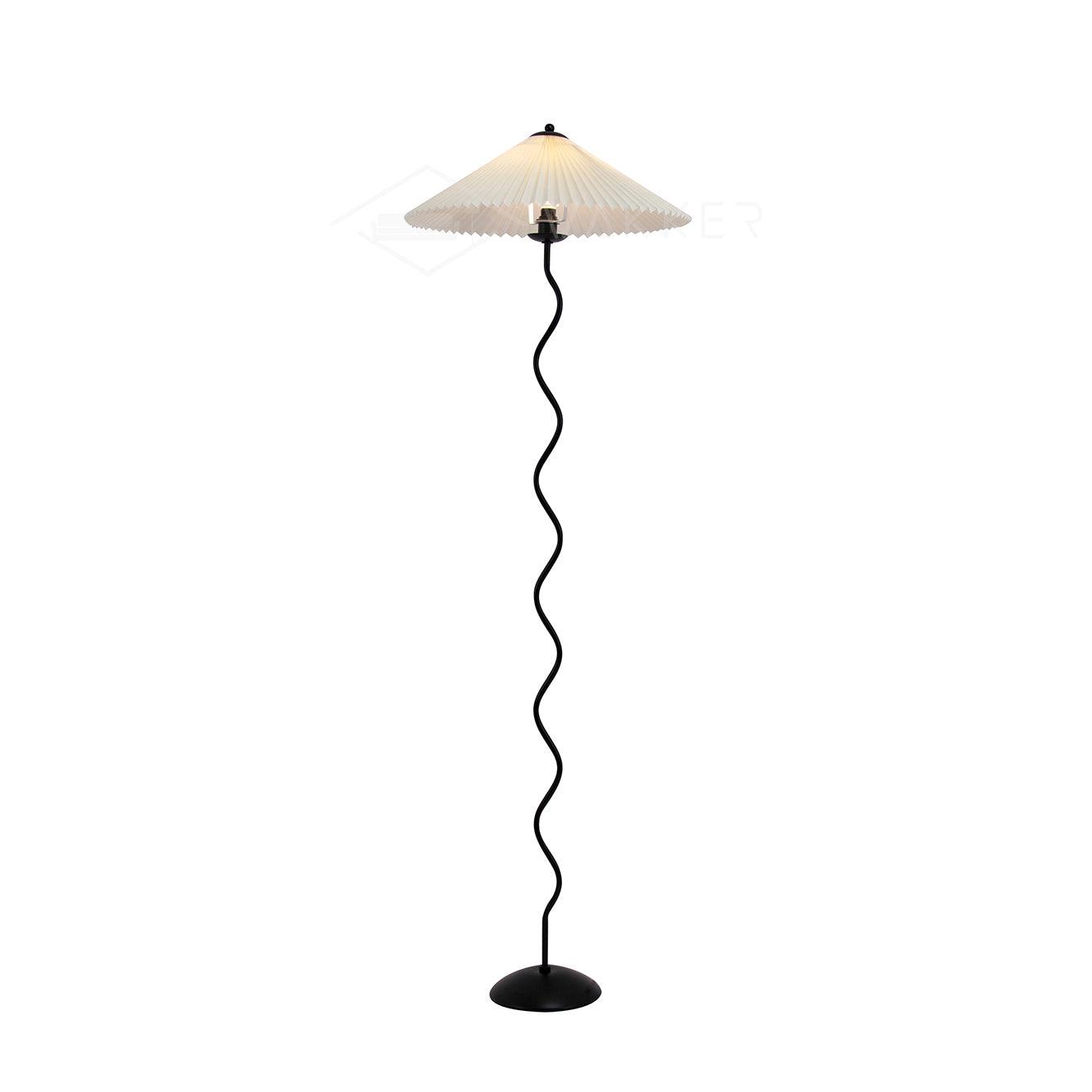 Lioraven Fabric Minimalist Floor Lamp - Letslighting
