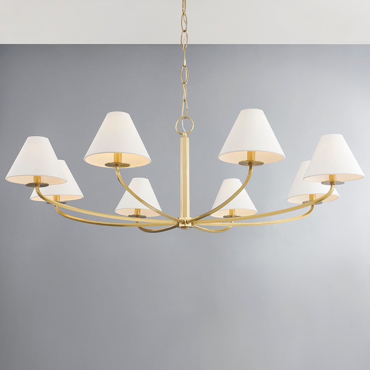 Fleur Classic Vintage Fabric Chandelier - Letslighting