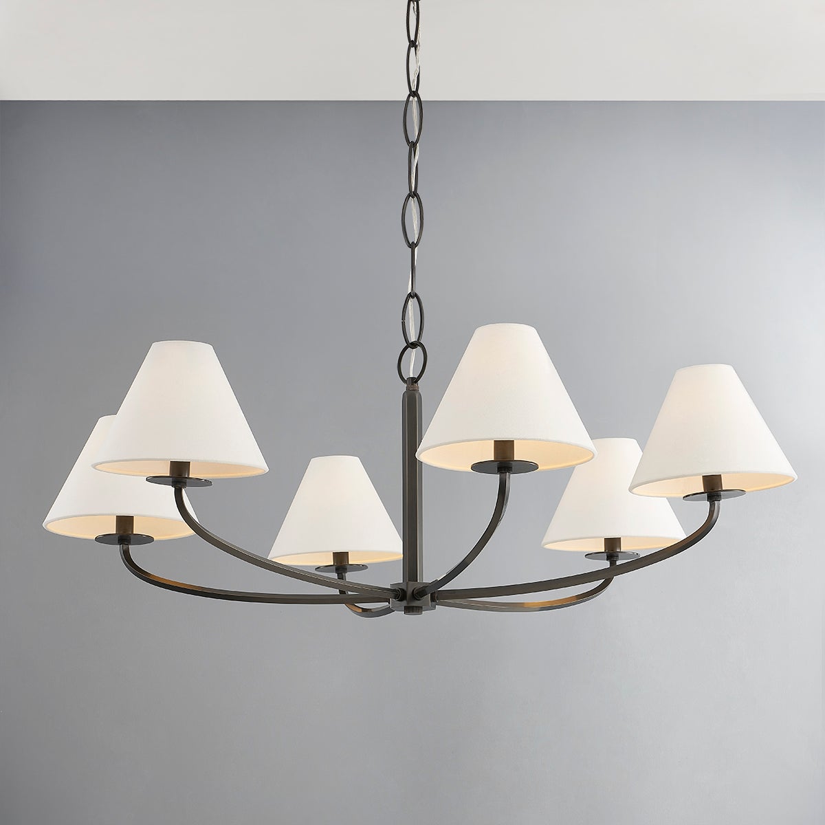 Fleur Classic Vintage Fabric Chandelier - Letslighting