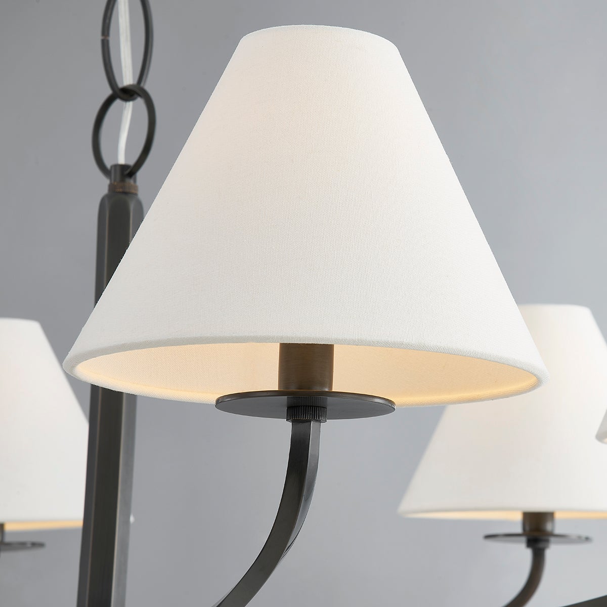 Fleur Classic Vintage Fabric Chandelier - Letslighting
