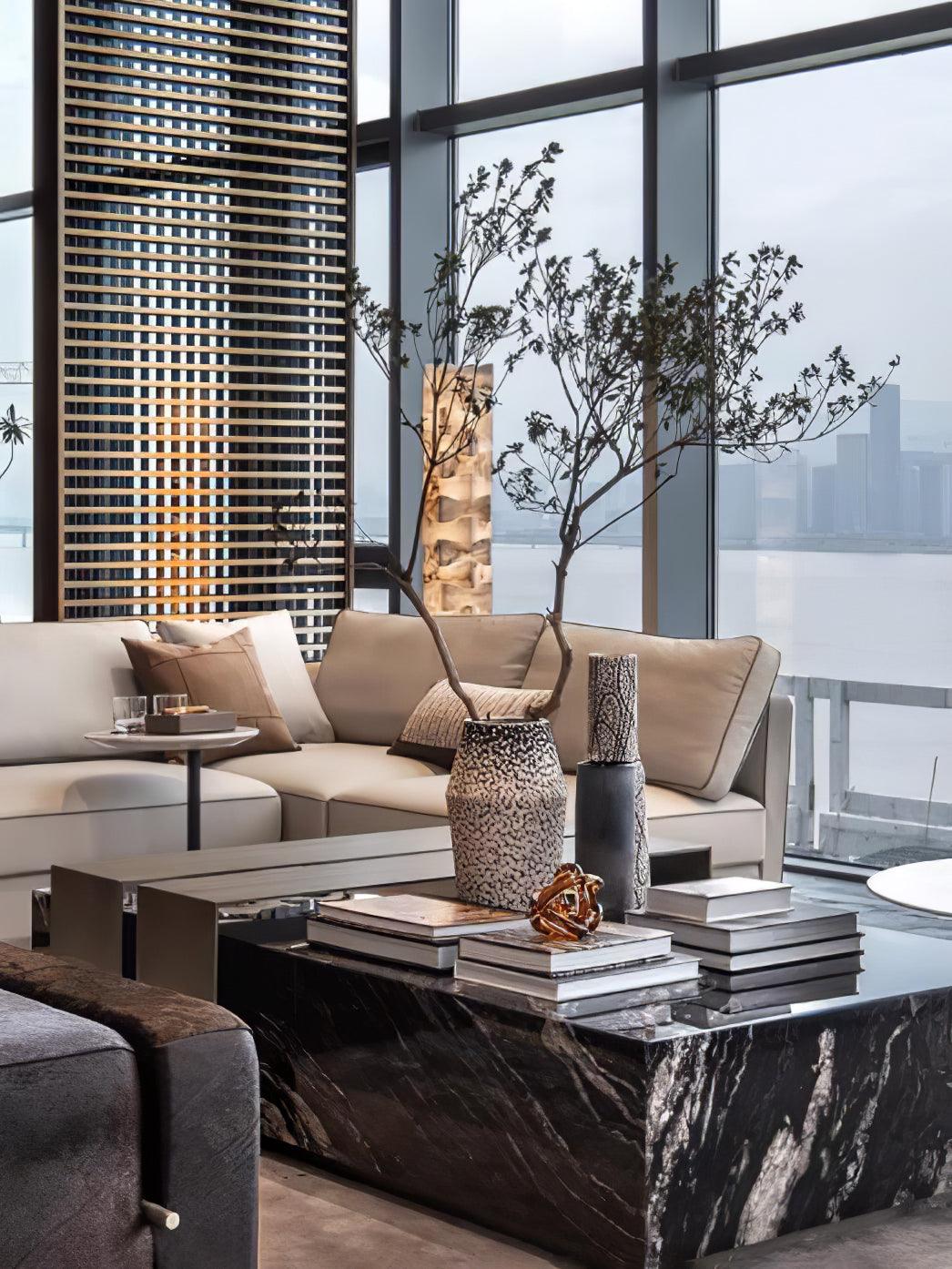 Isolde Alabaster Floor Lamp - Letslighting