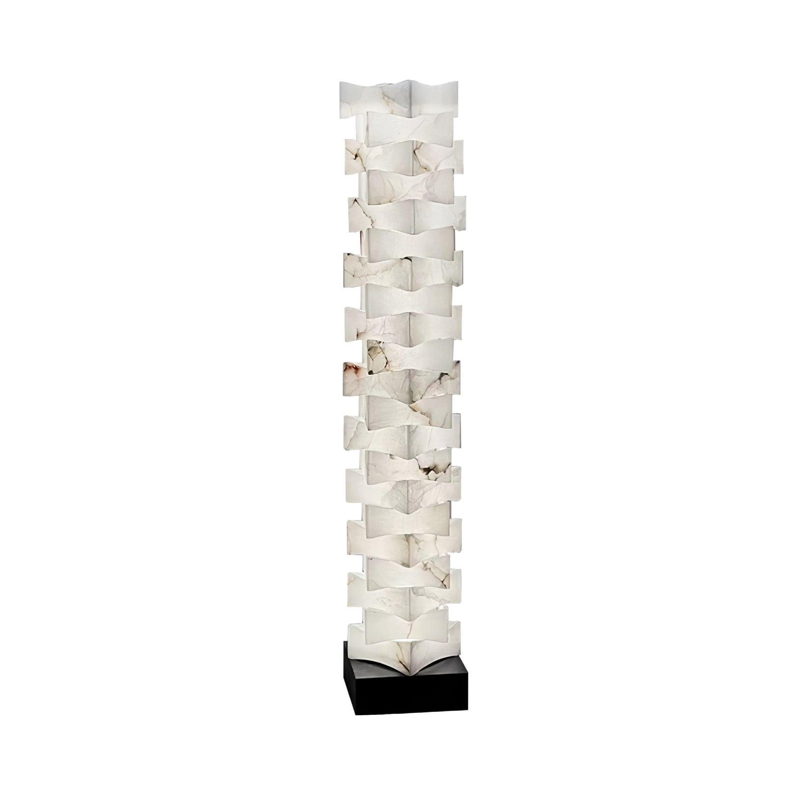 Isolde Alabaster Floor Lamp - Letslighting