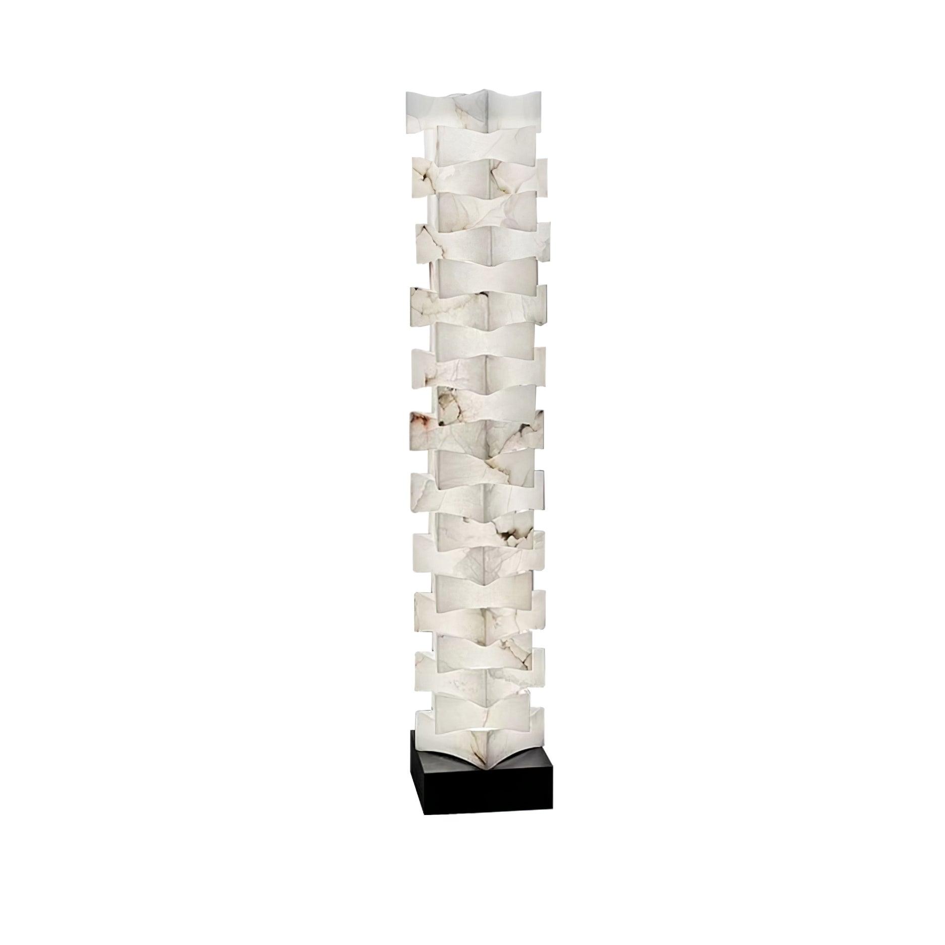 Isolde Alabaster Floor Lamp - Letslighting