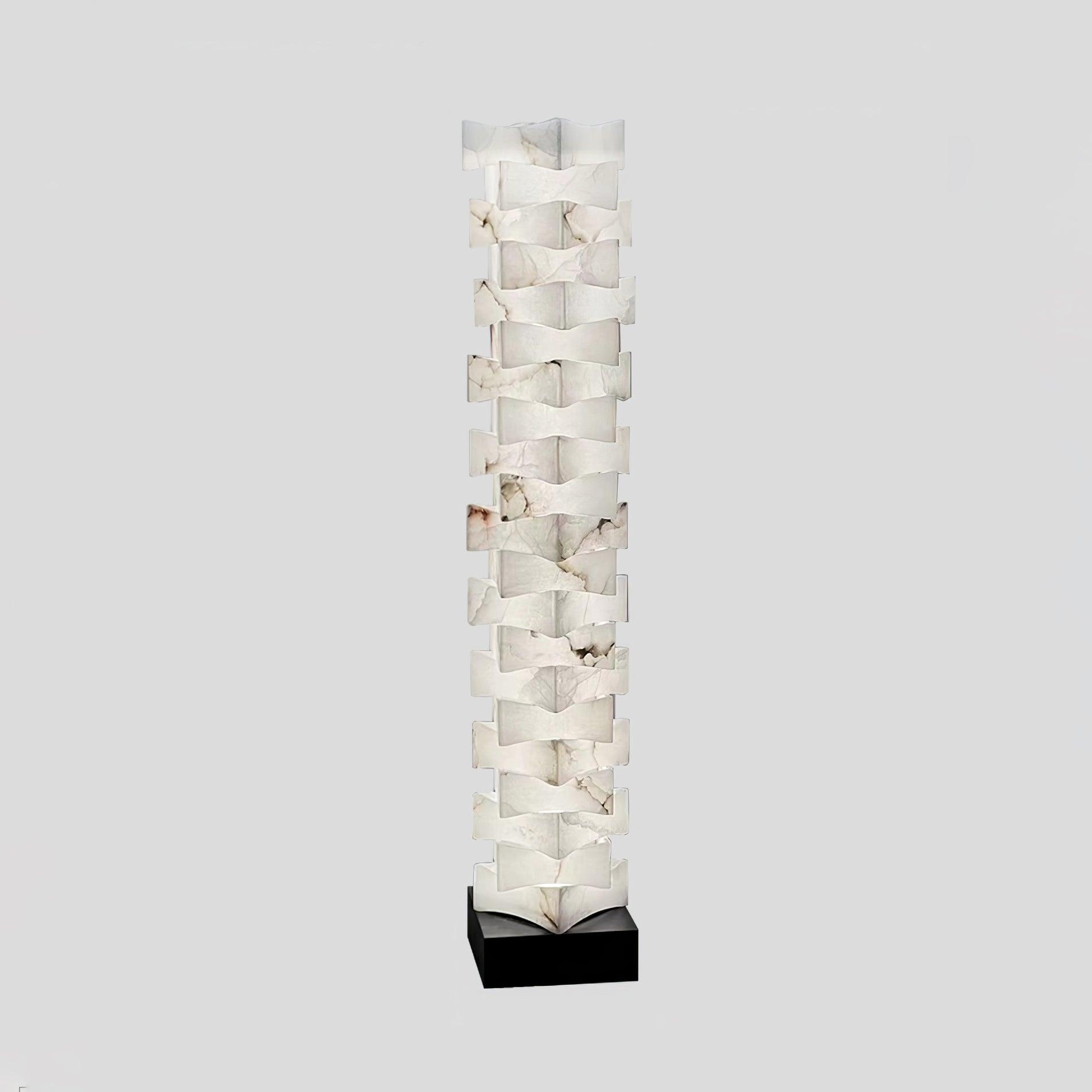 Isolde Alabaster Floor Lamp - Letslighting