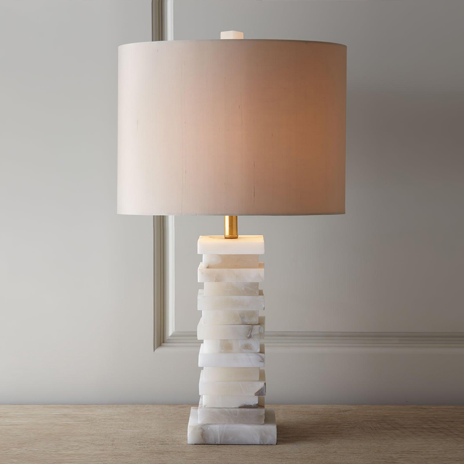 Covynen Alabaster Table Lamp - Letslighting