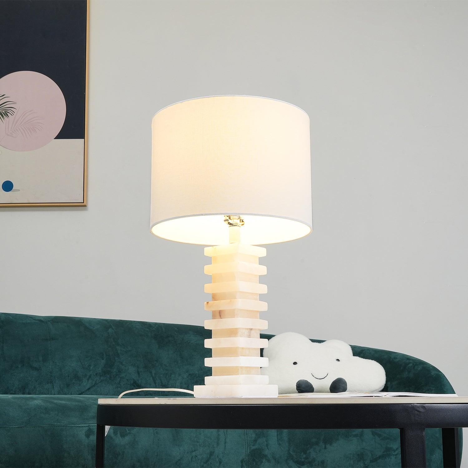 Covynen Alabaster Table Lamp - Letslighting