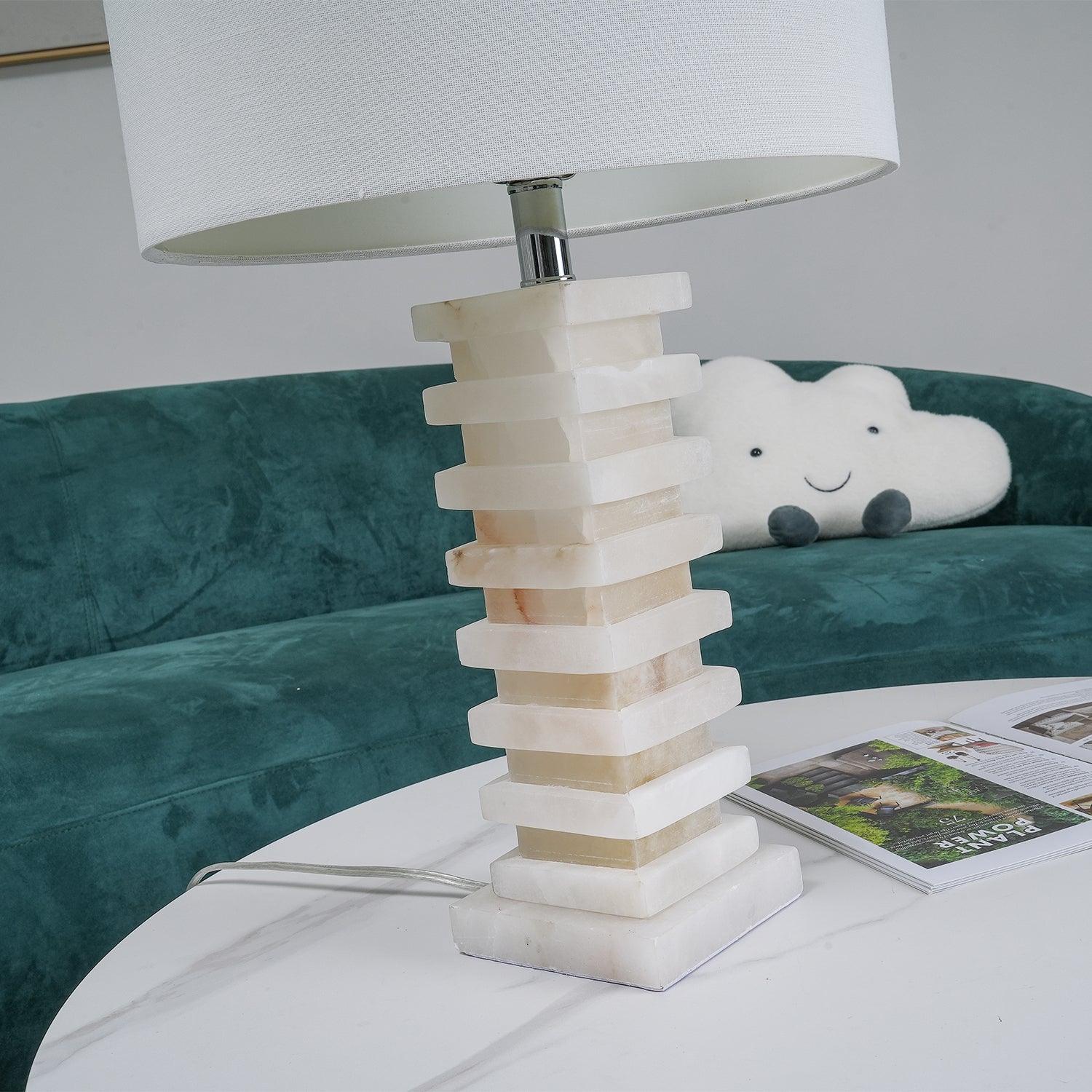 Covynen Alabaster Table Lamp - Letslighting