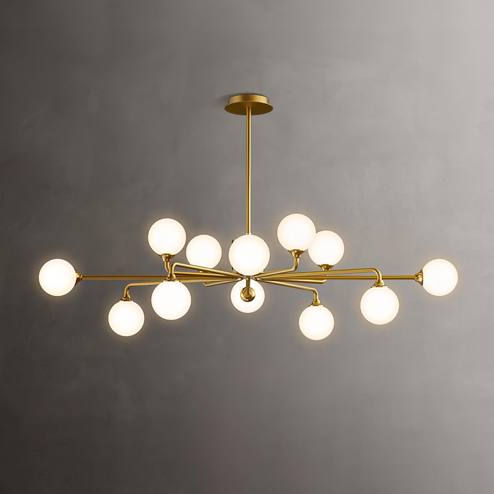 Galaxy Modern Glass Chandelier - Letslighting