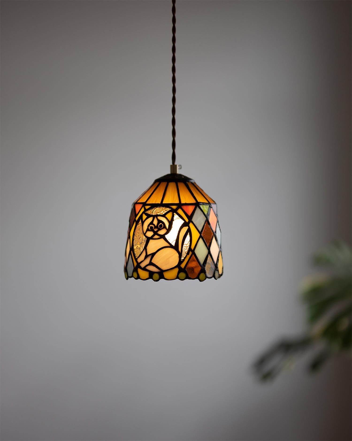 Tale Pendant Lamp Whimsical Stained Glass - Letslighting