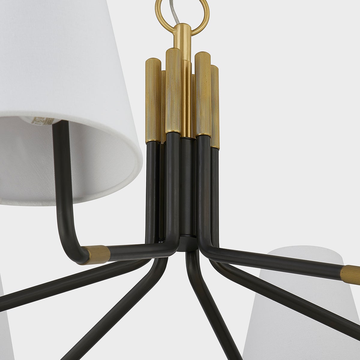 Stanwyck Vintage Industrial Fabric Chandelier - Letslighting