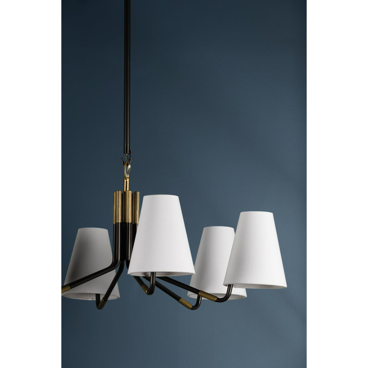 Stanwyck Vintage Industrial Fabric Chandelier - Letslighting