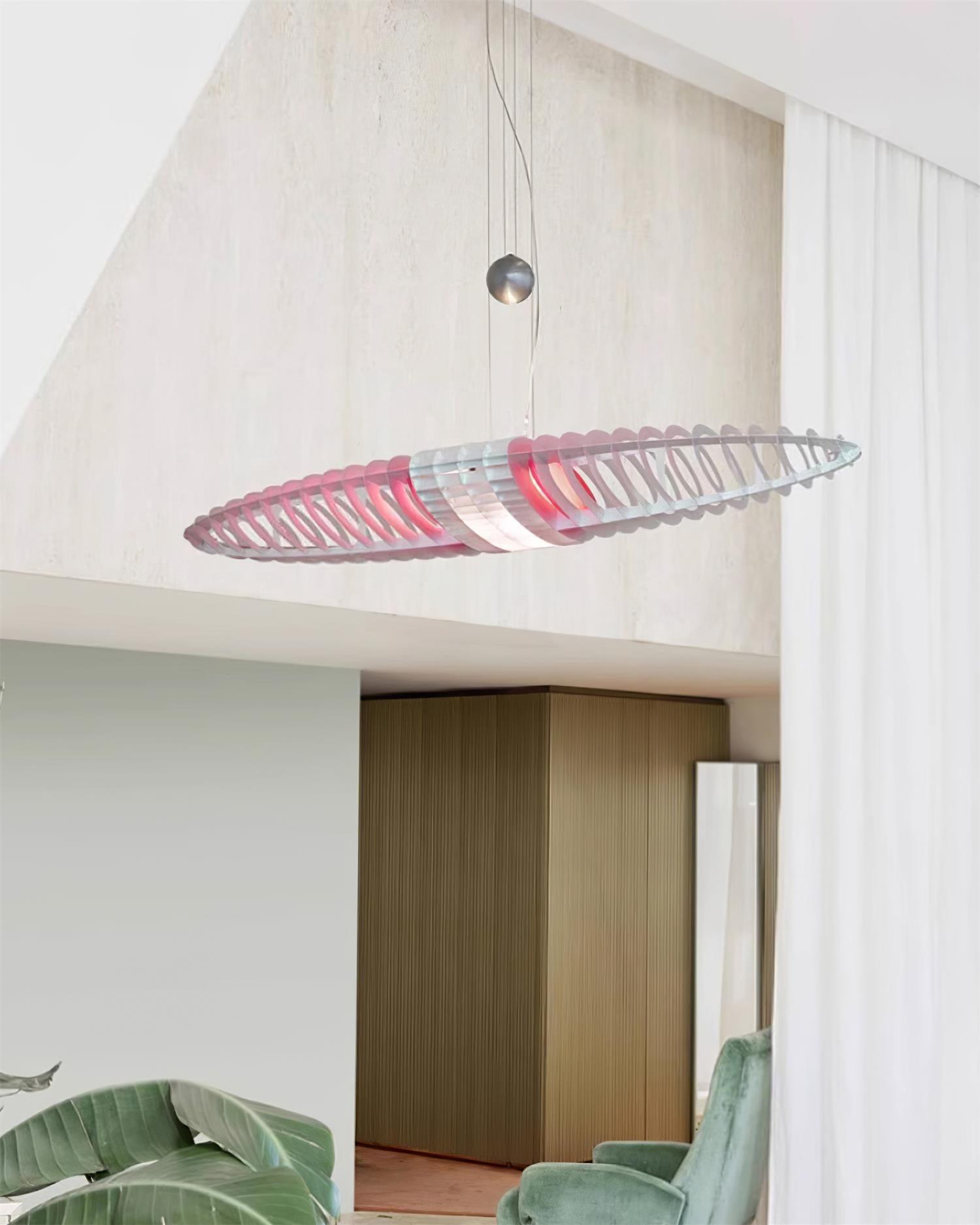 Star Ship Pendant Lamp Futuristic Sculptural - Letslighting