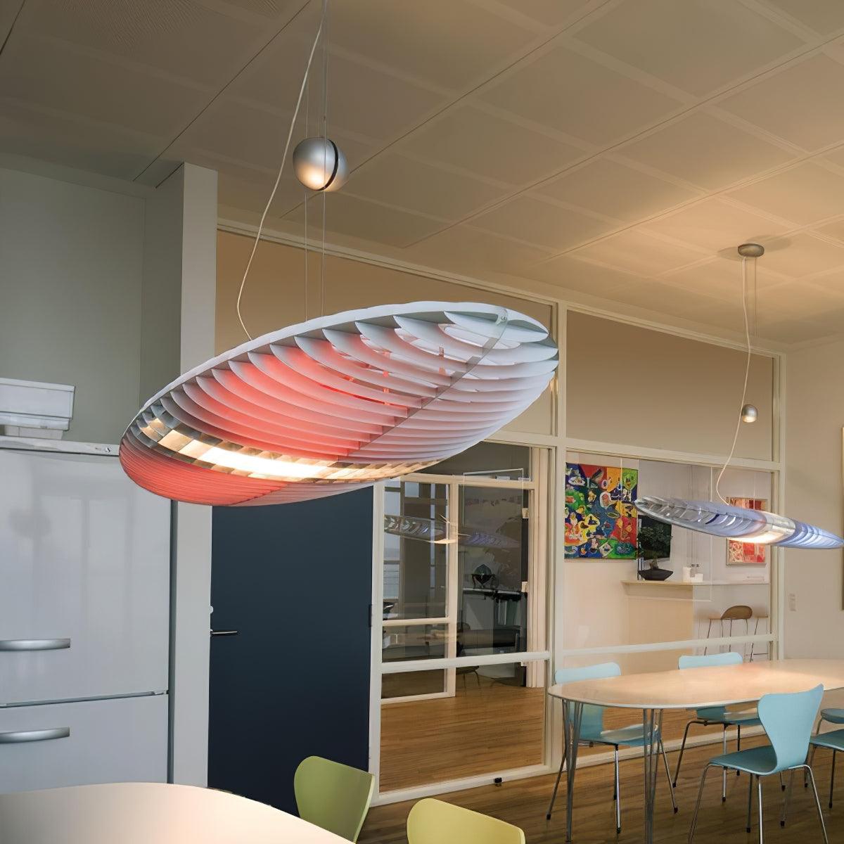 Star Ship Pendant Lamp Futuristic Sculptural - Letslighting