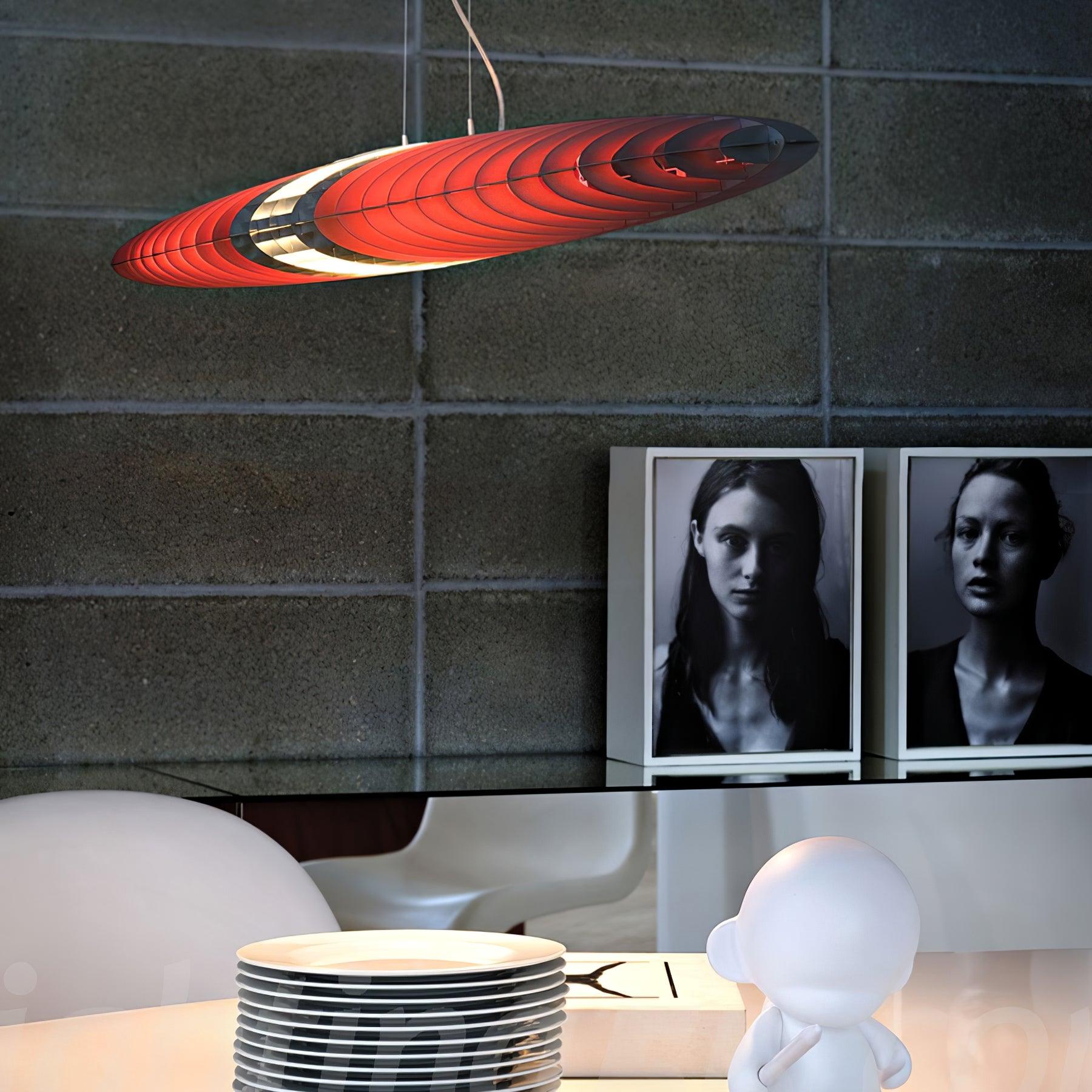 Star Ship Pendant Lamp Futuristic Sculptural - Letslighting