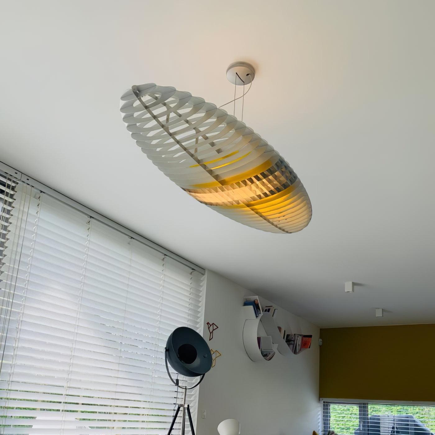Star Ship Pendant Lamp Futuristic Sculptural - Letslighting