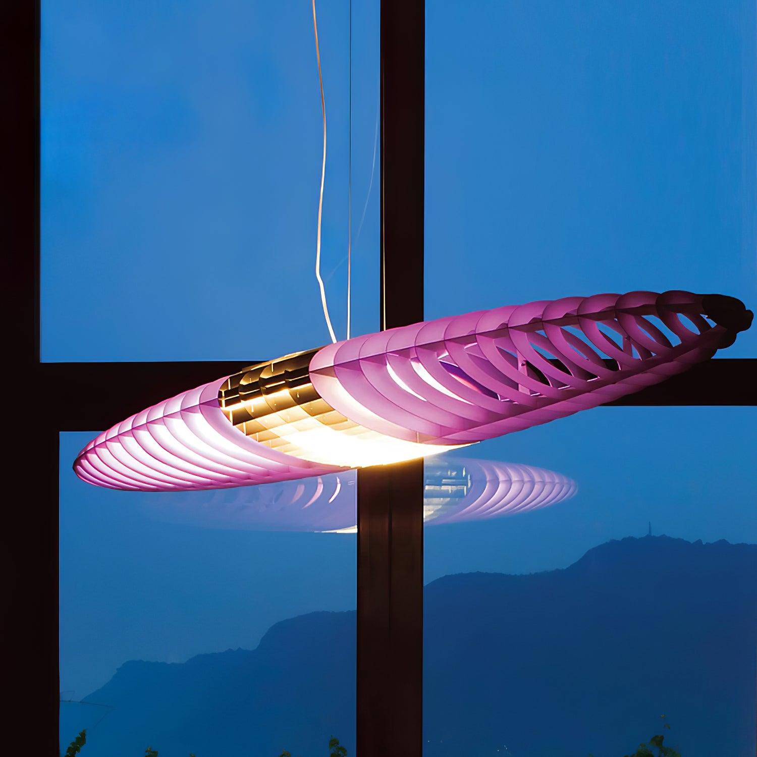 Star Ship Pendant Lamp Futuristic Sculptural - Letslighting