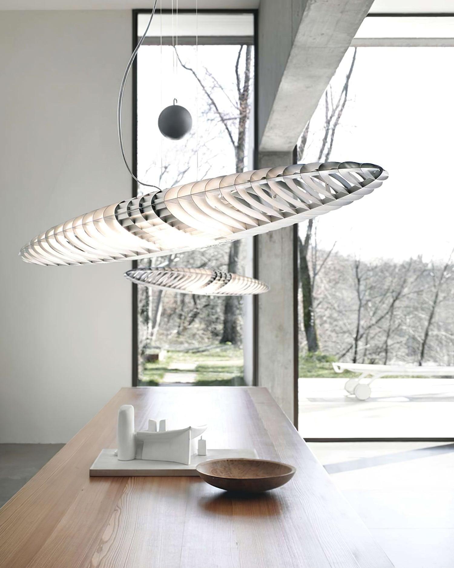Star Ship Pendant Lamp Futuristic Sculptural - Letslighting