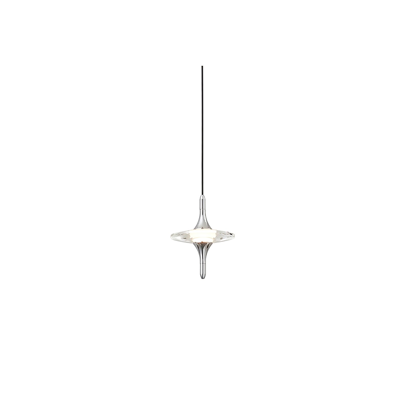 Starfall Modern Metal & Crystal Chandelier