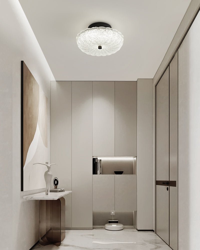 Evraeel Modern Minimalist Starlit Glass Ceiling Light - Letslighting