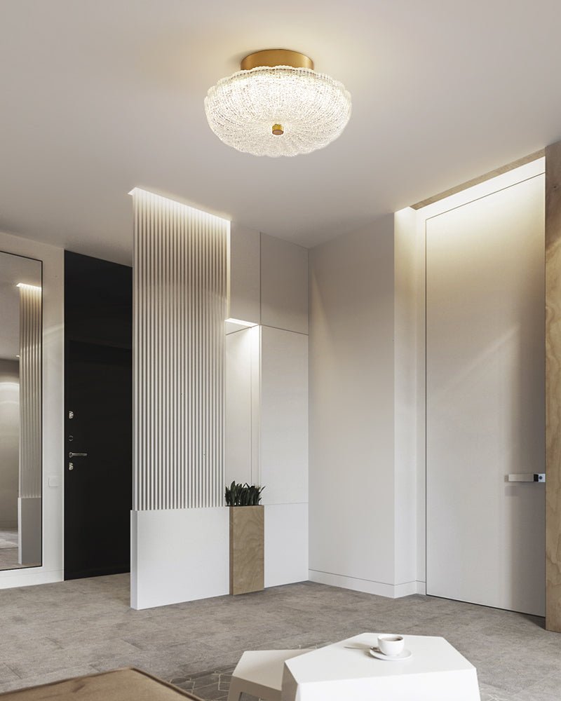 Evraeel Modern Minimalist Starlit Glass Ceiling Light - Letslighting