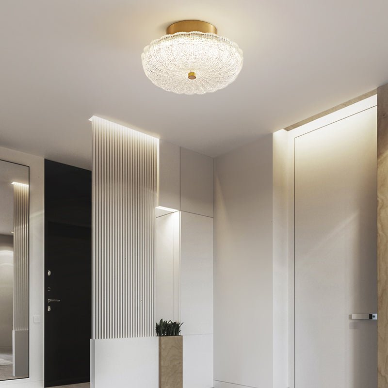 Evraeel Modern Minimalist Starlit Glass Ceiling Light - Letslighting