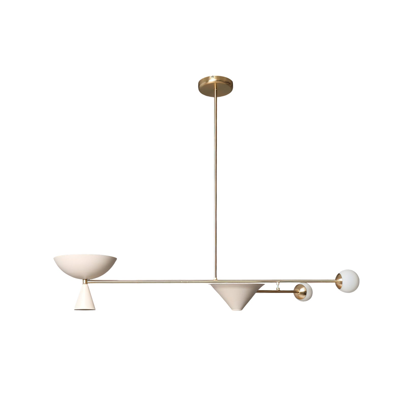 Comareth Modern Minimalist Glass Chandelier - Letslighting