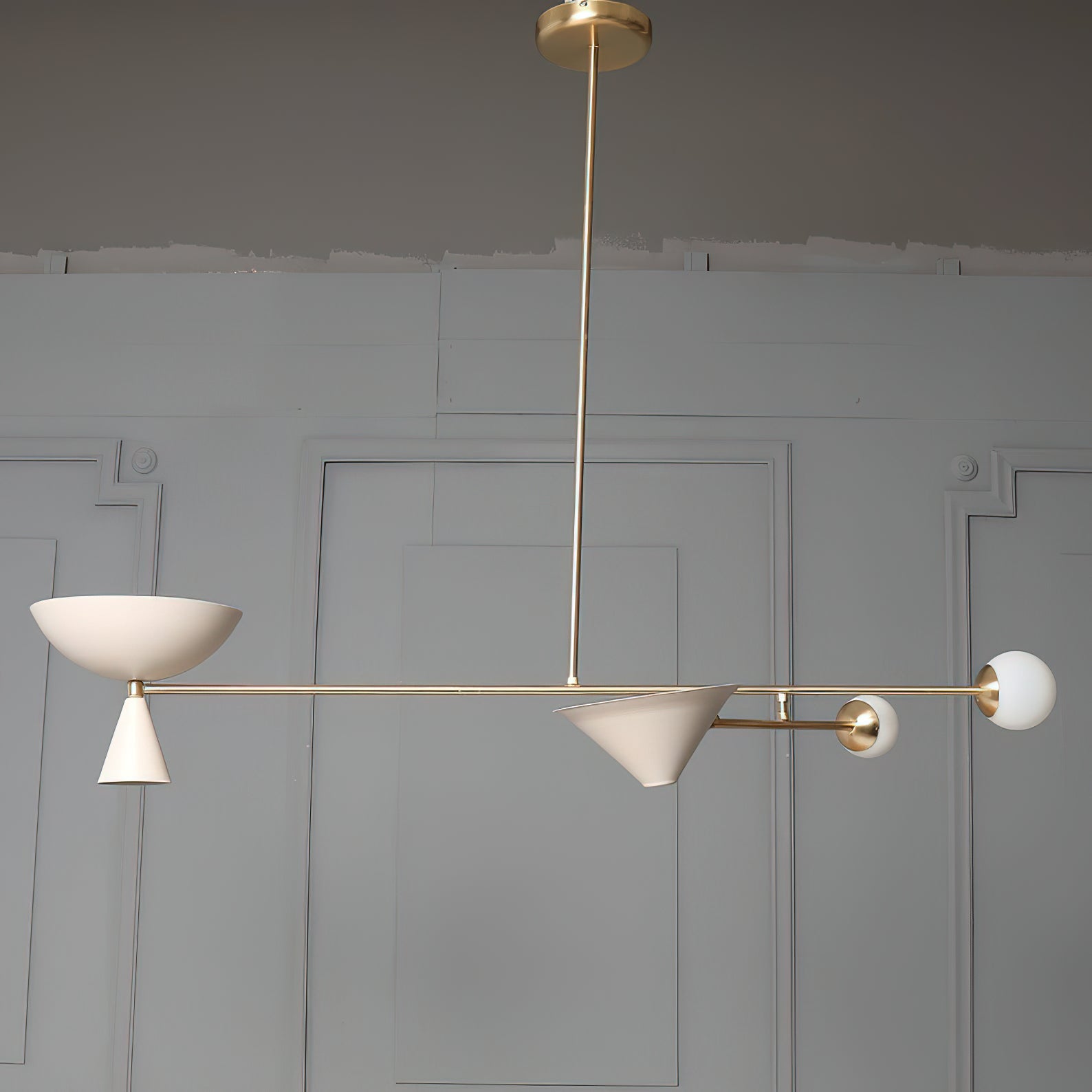 Comareth Modern Minimalist Glass Chandelier - Letslighting